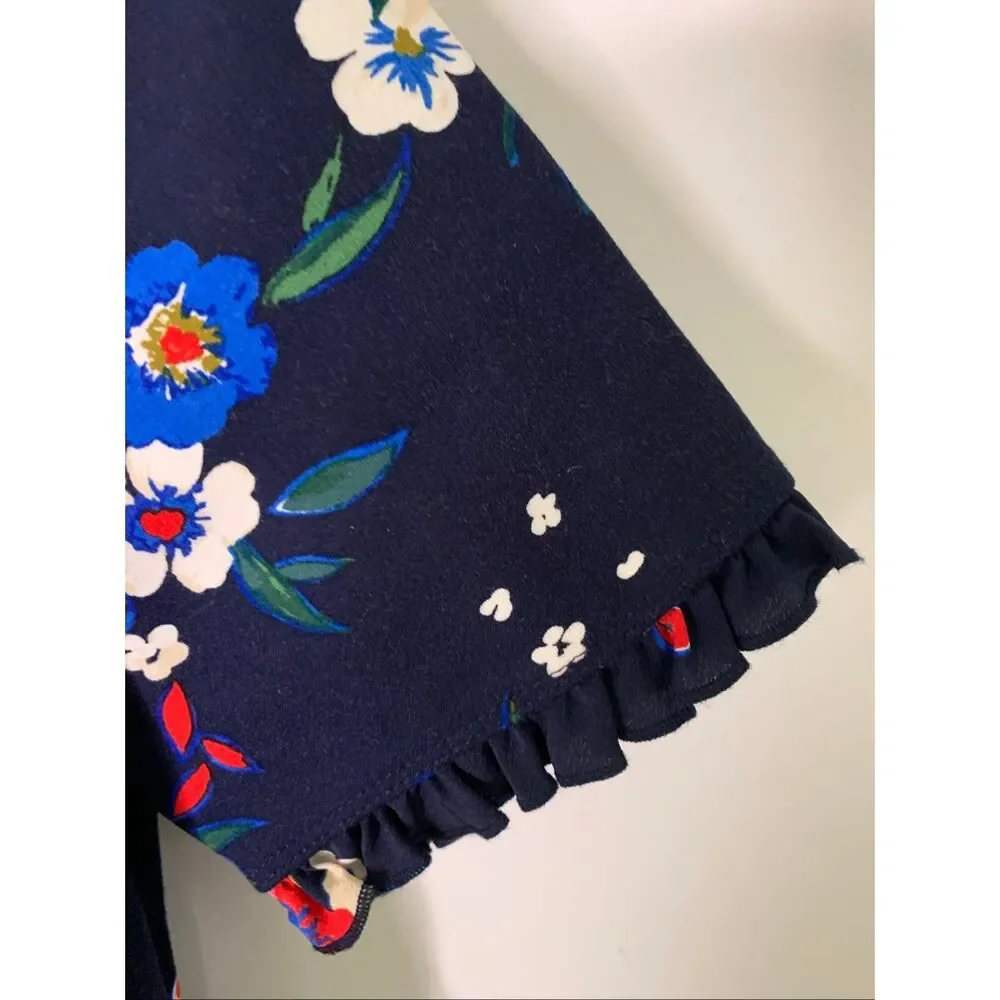 Tory Burch Miranda Paisley Bouquet dress women's size small